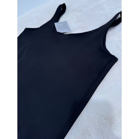 New Ingrid+Isabel Women's Size M Rib Full Length Maternity Bodysuit Black - Picture 9 of 12